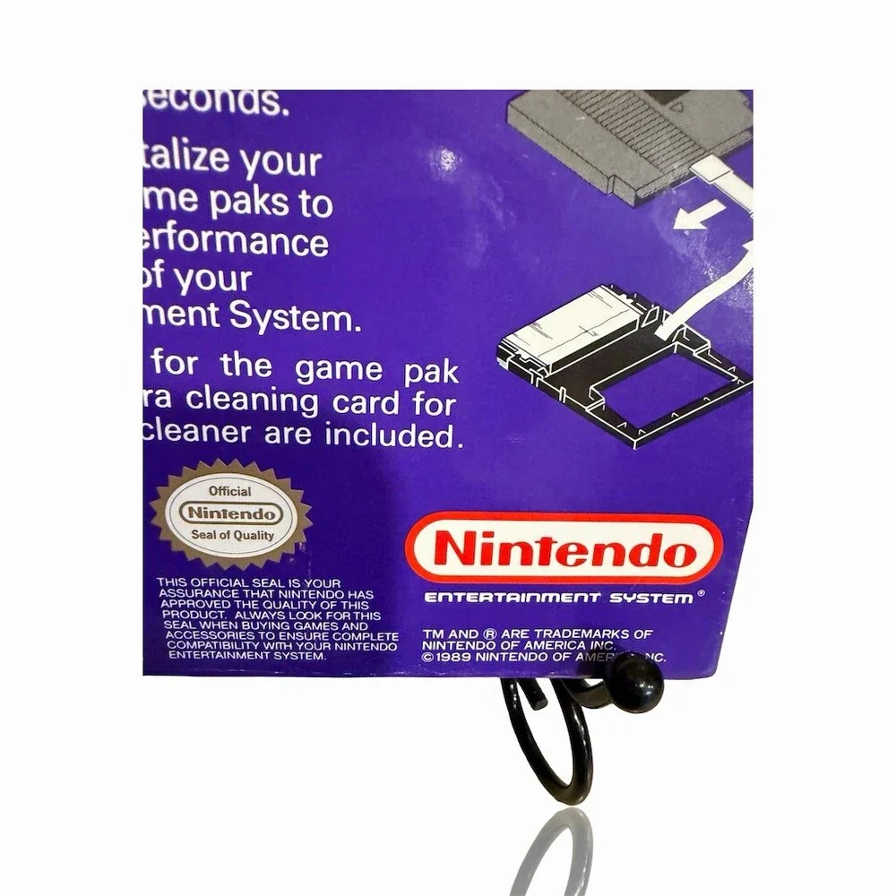 Nintendo Cleaning Kit Official Entertainment System Accessory w/ Box Deadstock